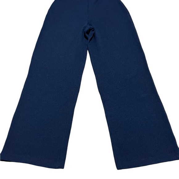 St. John Basic Navy Blue Pull On Pants Size 4 - Picture 1 of 4